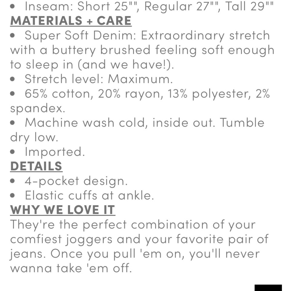 Torrid Soft Light Wash Denim Jogger Jeans - Women - Picture 8 of 11